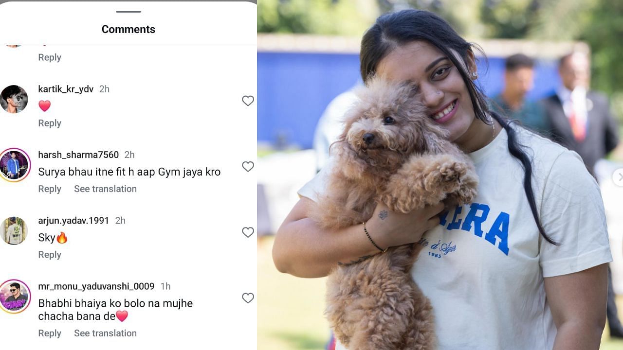 फैंस कमेंट्स (photo credit: instagram/devishashetty_)